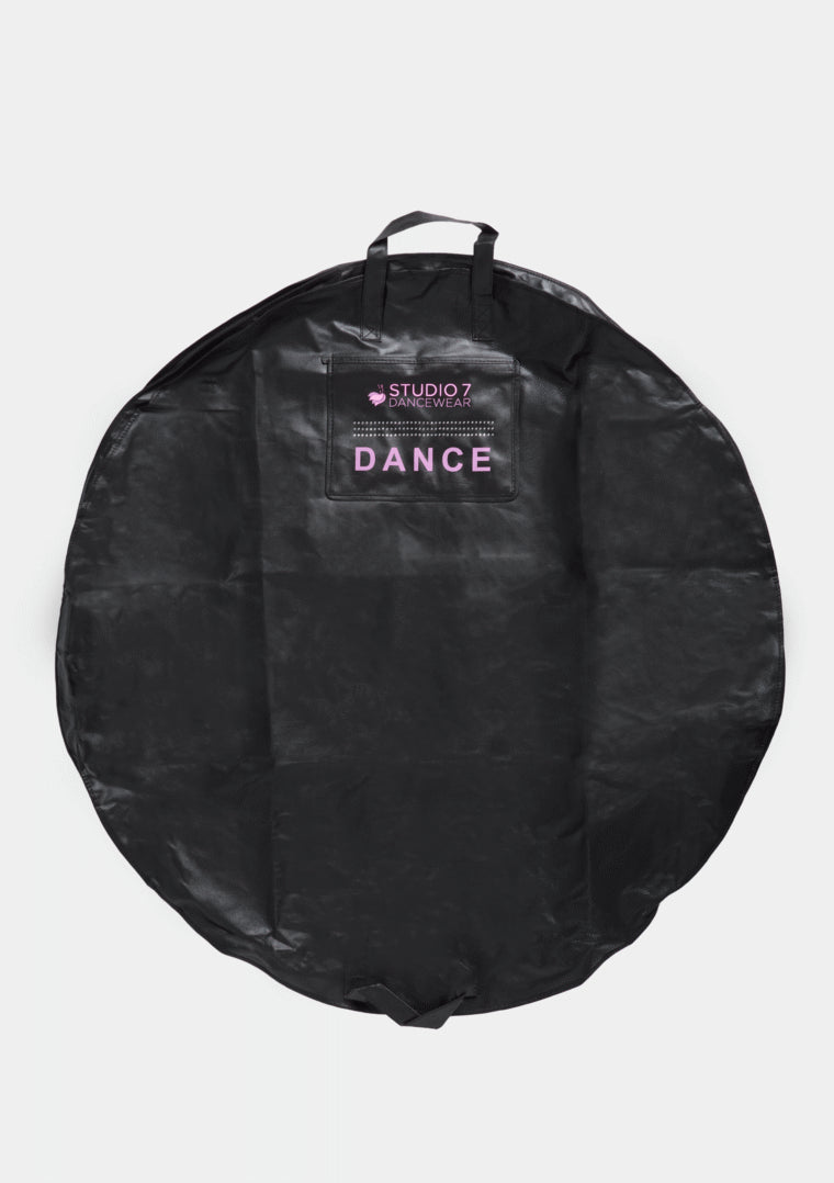 Studio 7 Large Round Tutu Bag - Black/Purple
