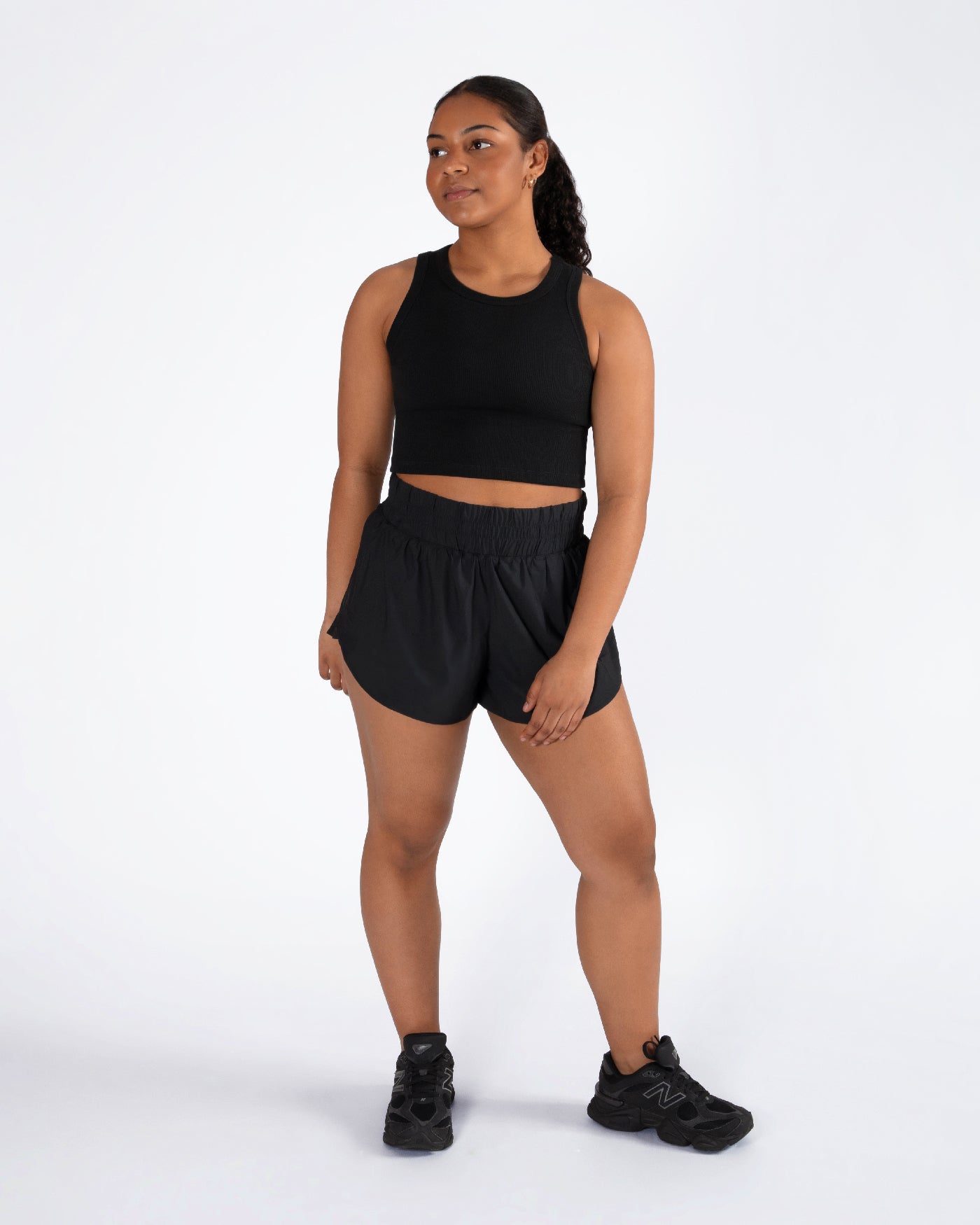 Energetiks Morgan 2-in-1 Dance Short -Black