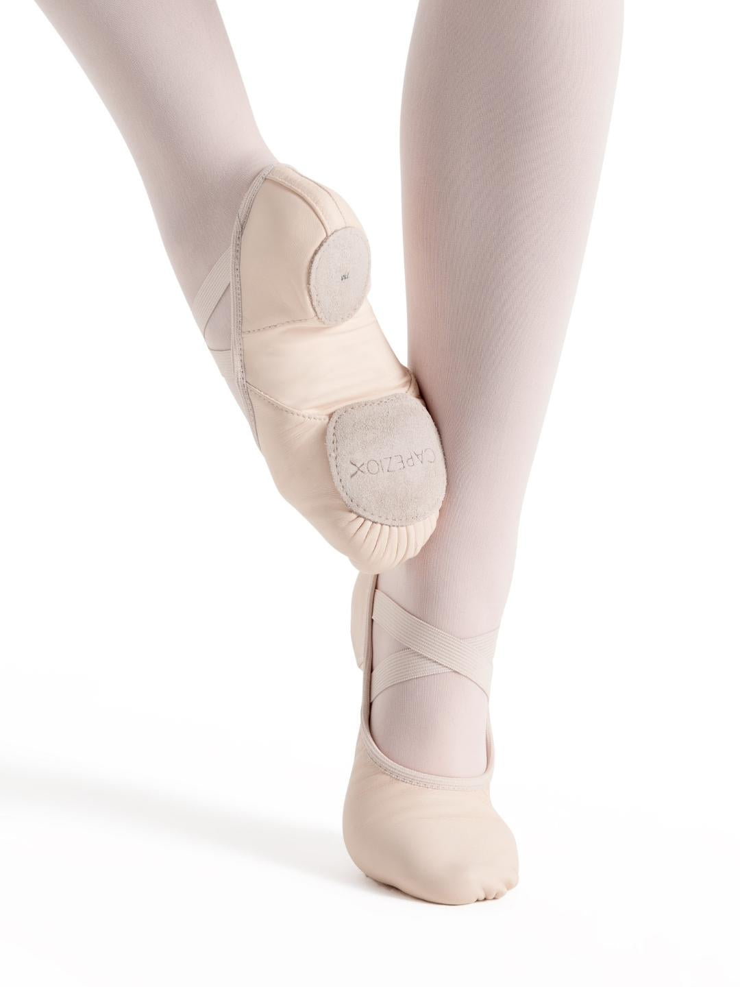 Capezio Hanami Leather Ballet Shoe - Light Pink