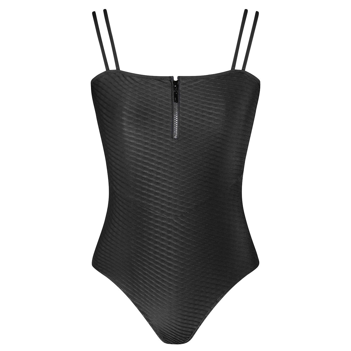 Energetiks Kara Zip Camisole - Black