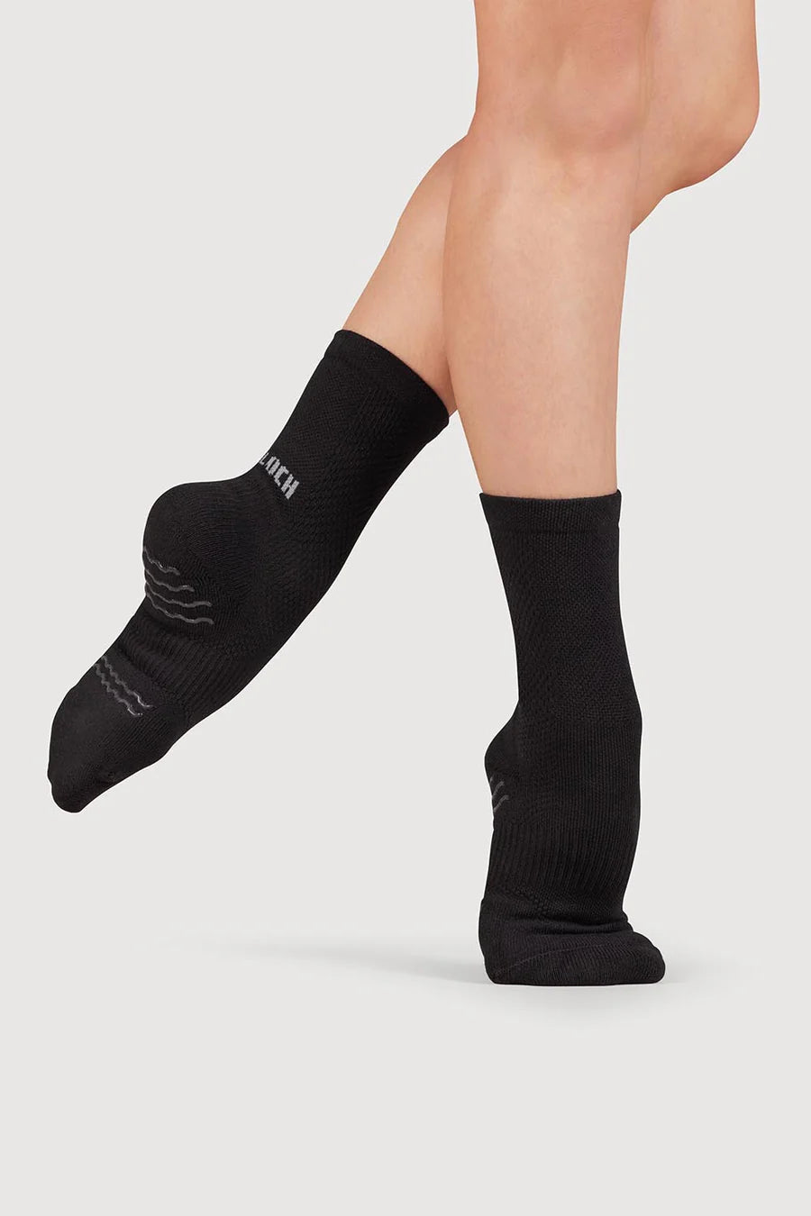 BlochSox™ Crew Sock - Black