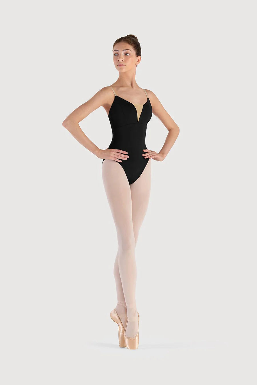 Bloch Overture Opera Camisole Leotard - Black