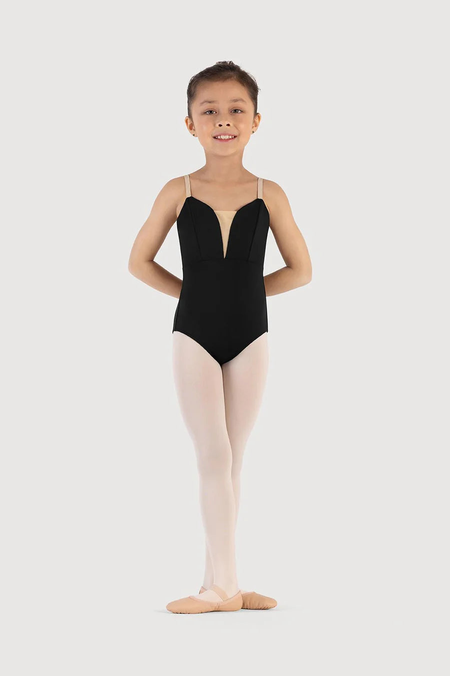Bloch Overture Opera Camisole Leotard - Black