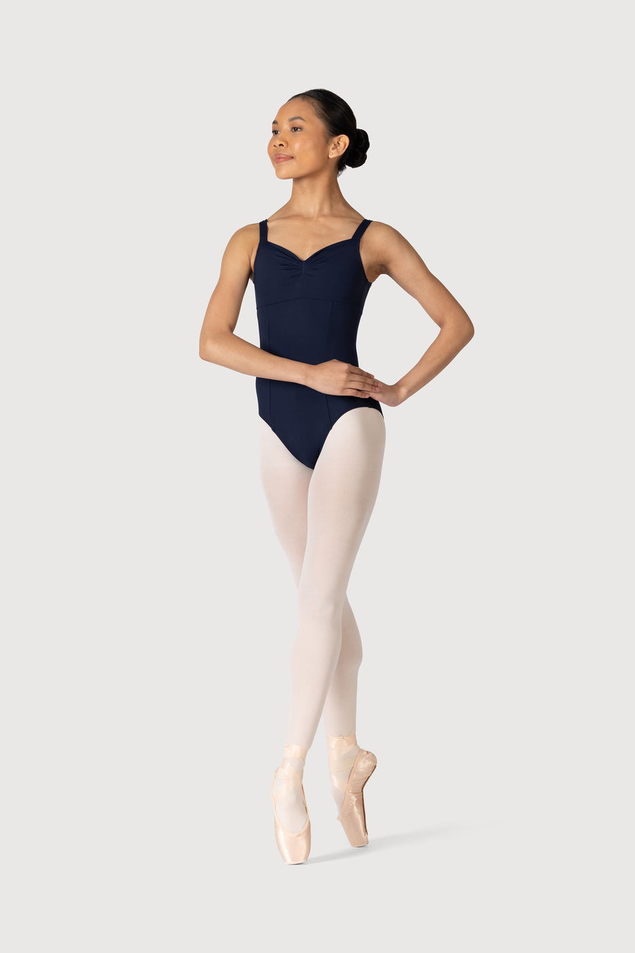 Bloch Overture Ondina Princess Seam Leotard - Navy