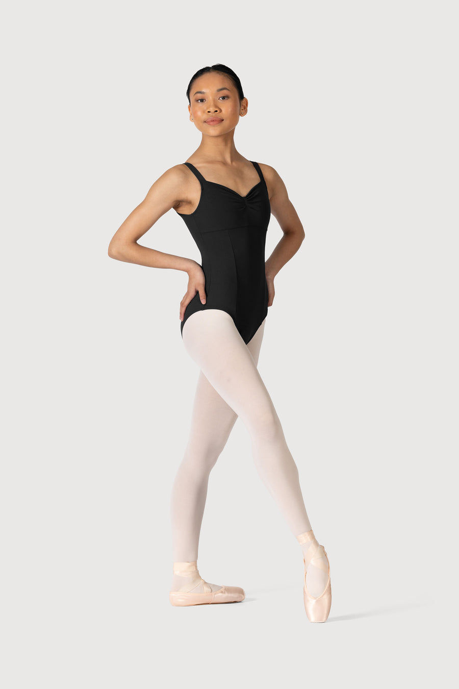 Bloch Overture Ondina Princess Seam Leotard - Black