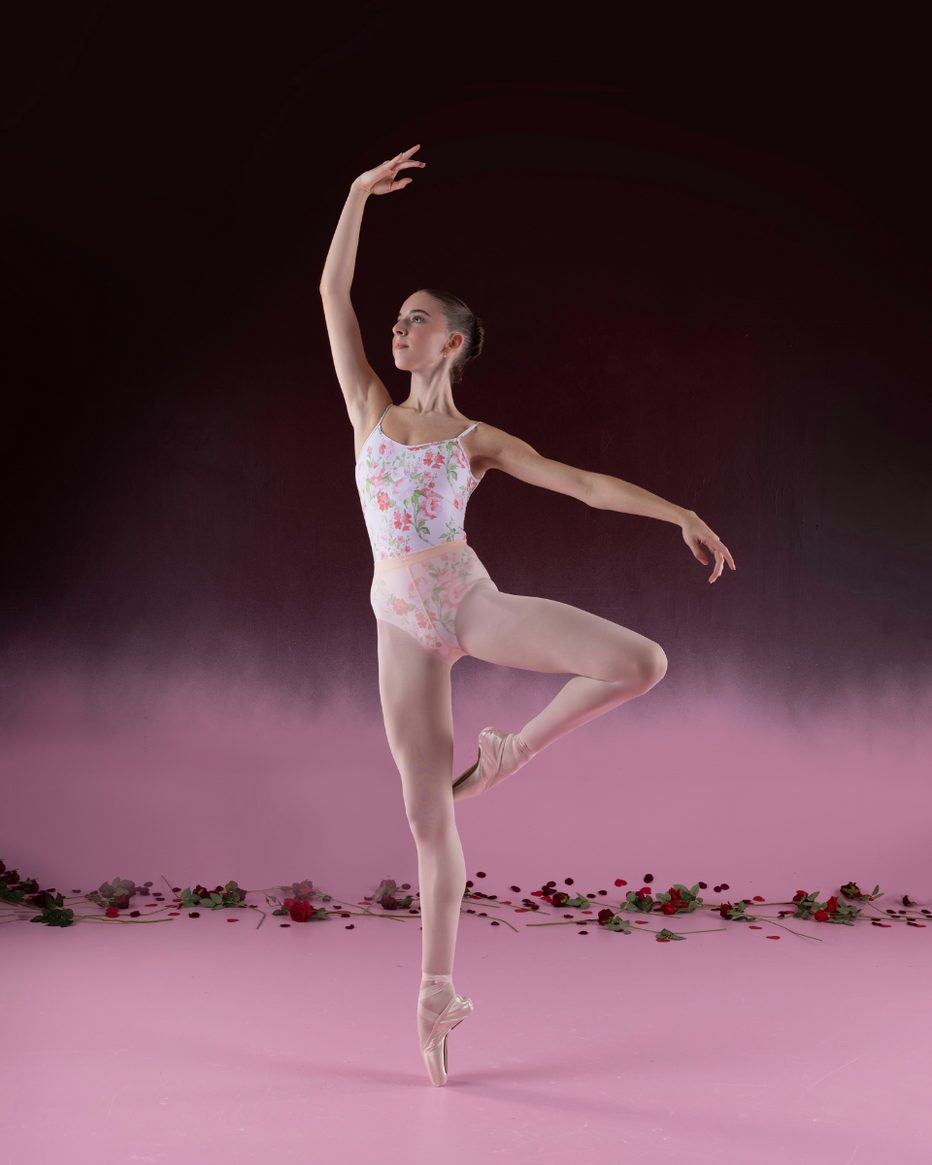 Claudia Dean Collections Kisses Leotard - Roses