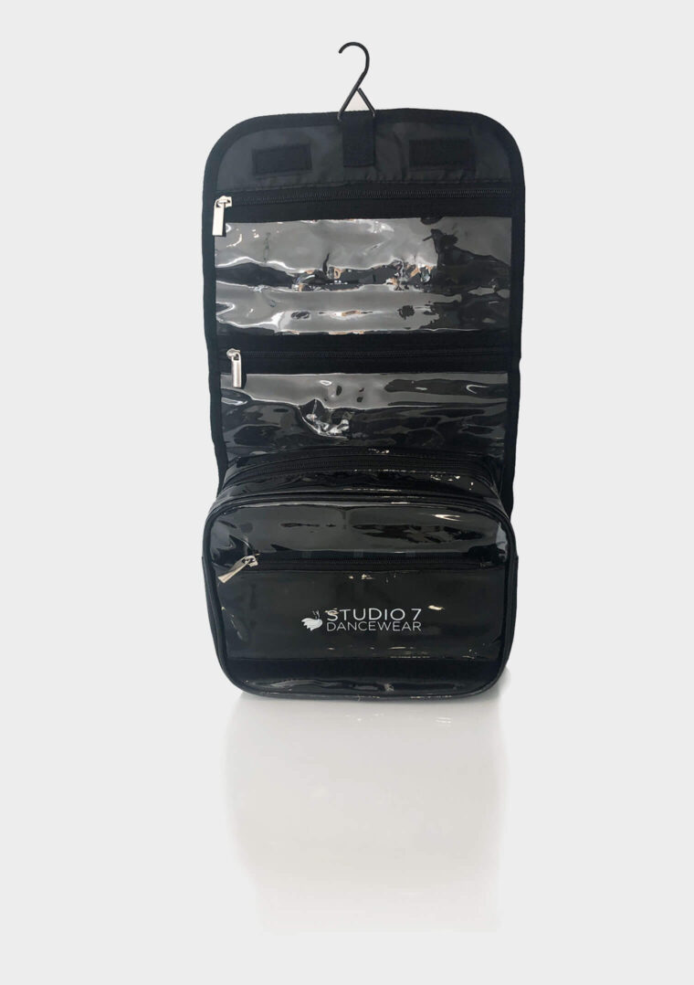 Studio 7 Holographic Makeup Bag - Black