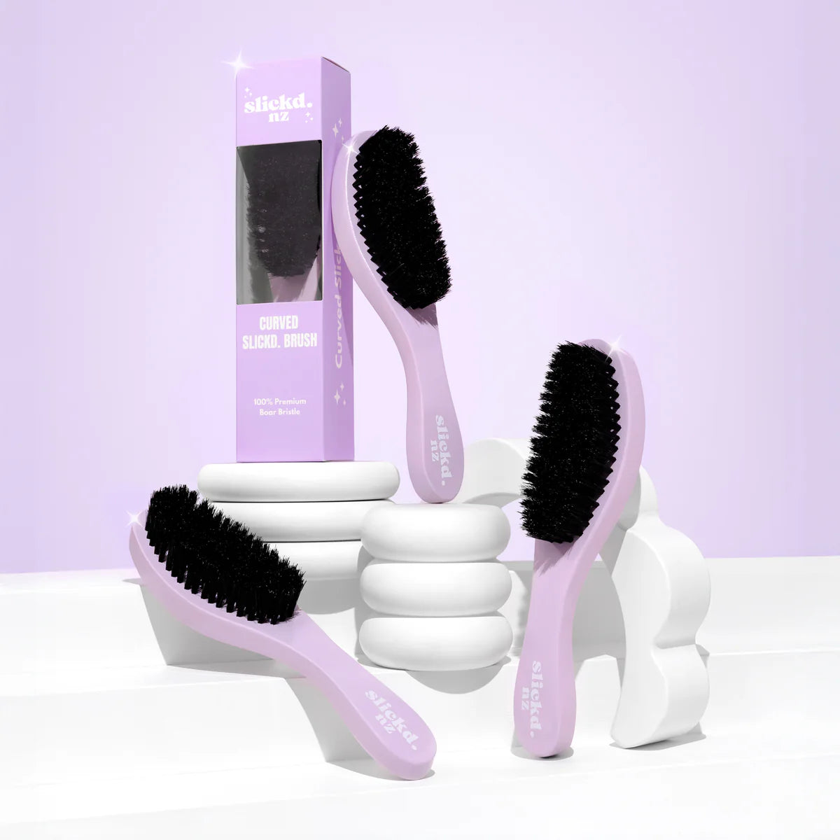 Slickd Curved Brush