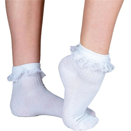 PW Lace Frill Socks