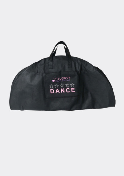 Studio 7 Small Round Tutu Bag - Black/Pale Pink