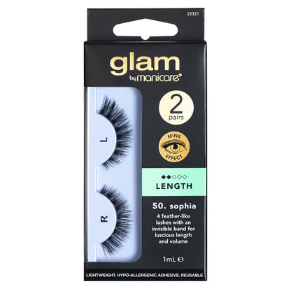 Glam by Manicare Lashes - Sophia 2pk