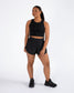 Energetiks Morgan 2-in-1 Dance Short -Black