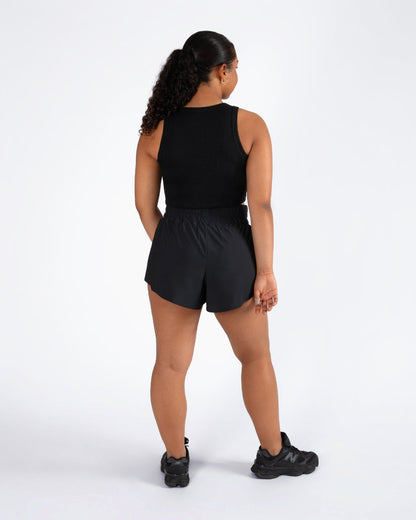 Energetiks Morgan 2-in-1 Dance Short -Black