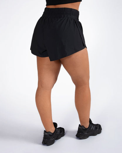 Energetiks Morgan 2-in-1 Dance Short -Black
