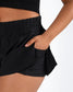 Energetiks Morgan 2-in-1 Dance Short -Black