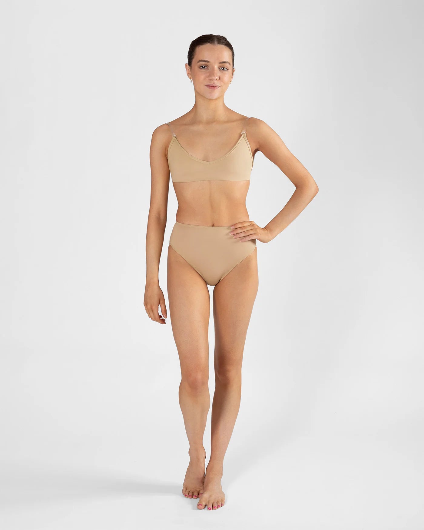 Energetiks High Cut Brief - Beige