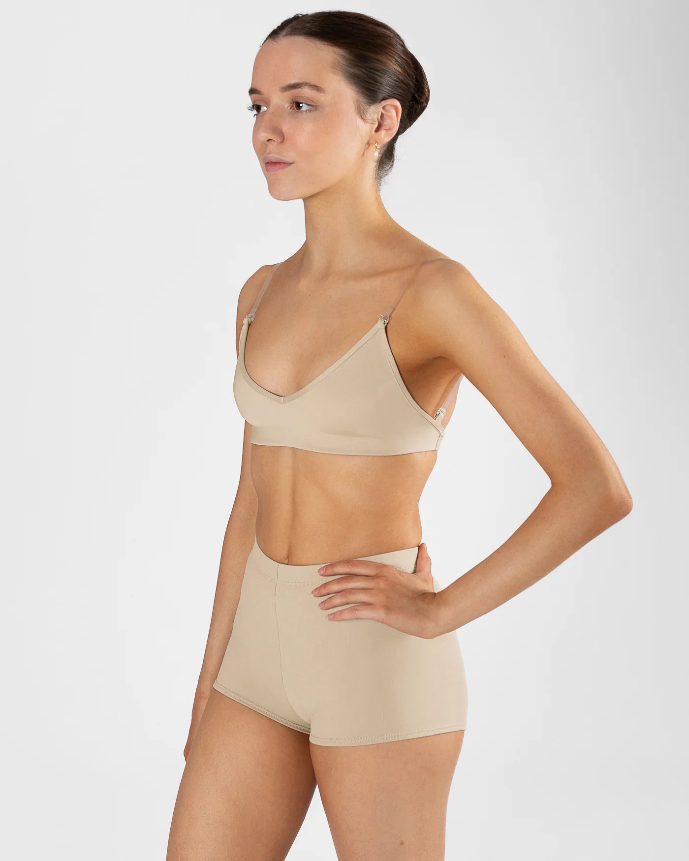 Energetiks Clear Back Bra - Beige