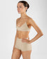 Energetiks Clear Back Bra - Beige