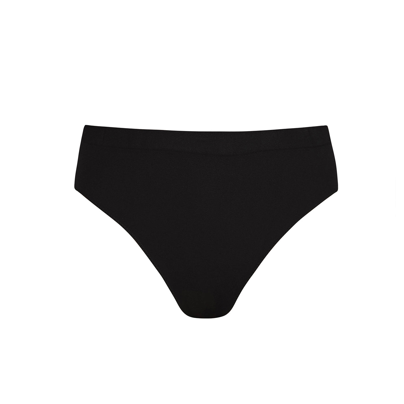 Energetiks Seamless High Cut Brief - Black