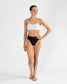 Energetiks Seamless High Cut Brief - Black