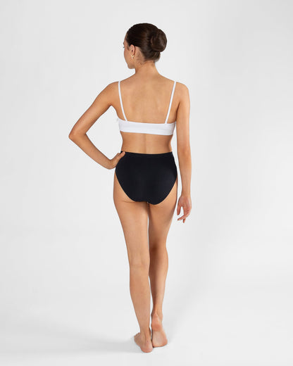 Energetiks Seamless High Cut Brief - Black