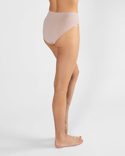 Energetiks Seamless High Cut Brief - Salmon Pink
