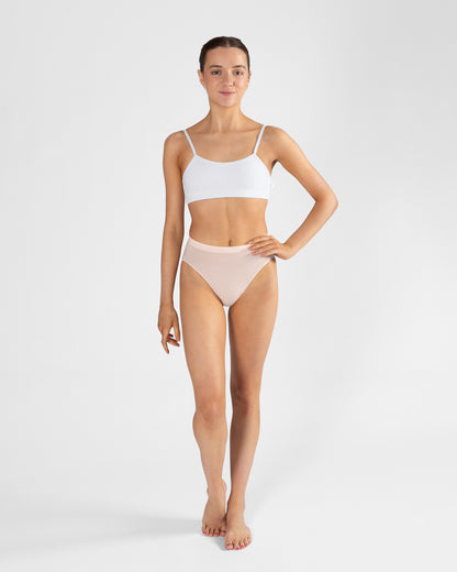 Energetiks Seamless High Cut Brief - Theatrical Pink