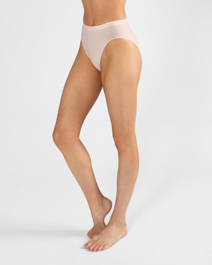 Energetiks Seamless High Cut Brief - Theatrical Pink