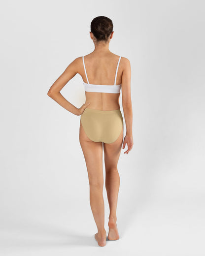 Energetiks Seamless High Cut Brief - Wheat