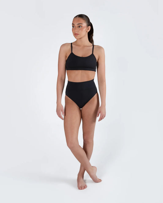 Energetiks Astrid High Cut Brief - Black