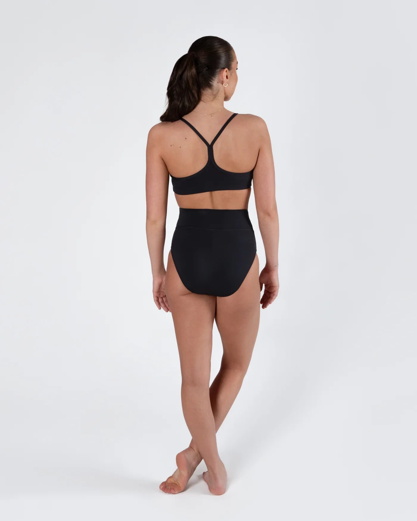 Energetiks Astrid High Cut Brief - Black