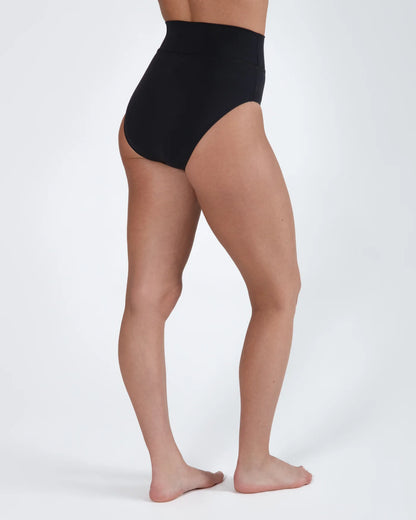 Energetiks Astrid High Cut Brief - Black