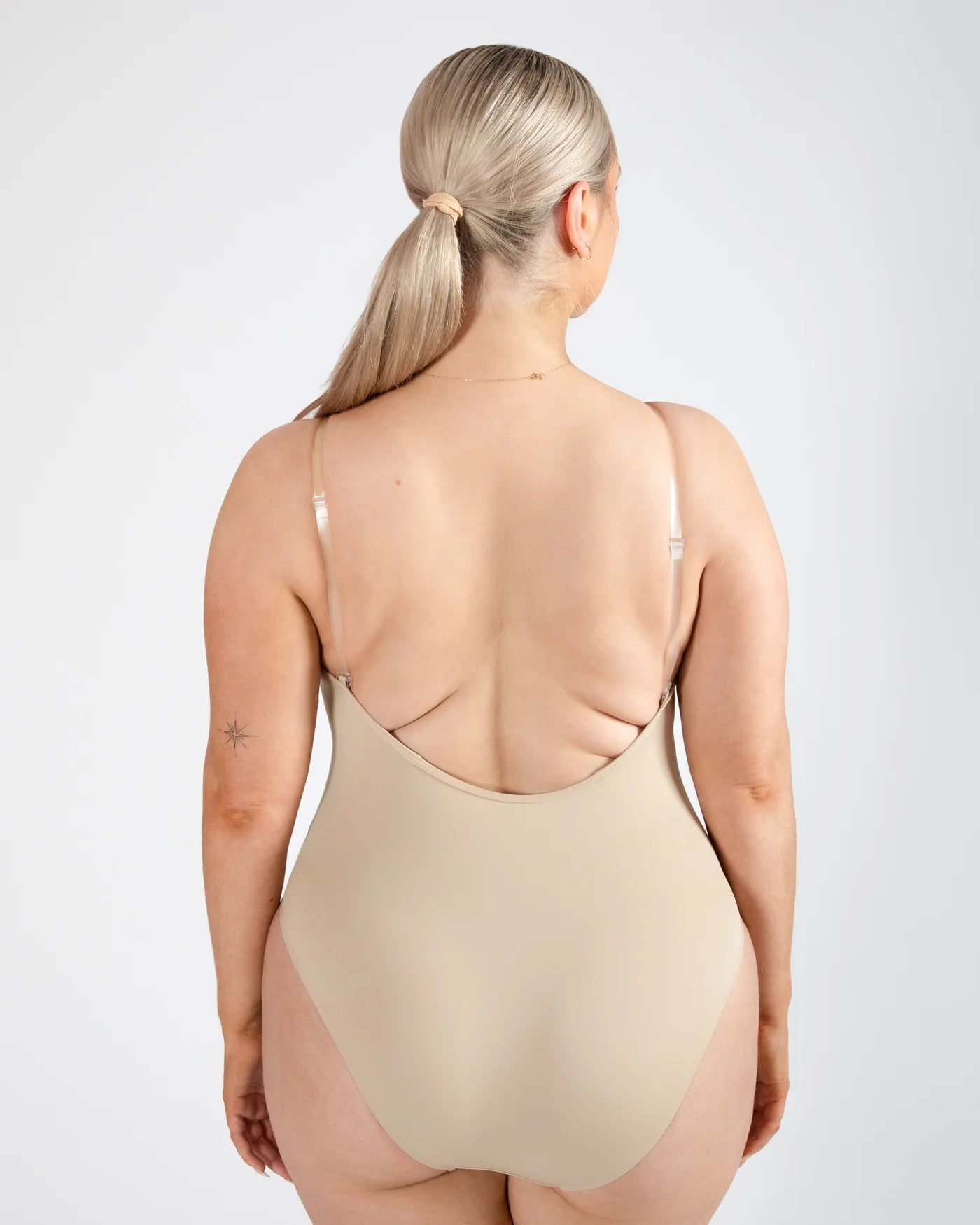 Energetiks Seamless Convertible Body Stocking - Beige