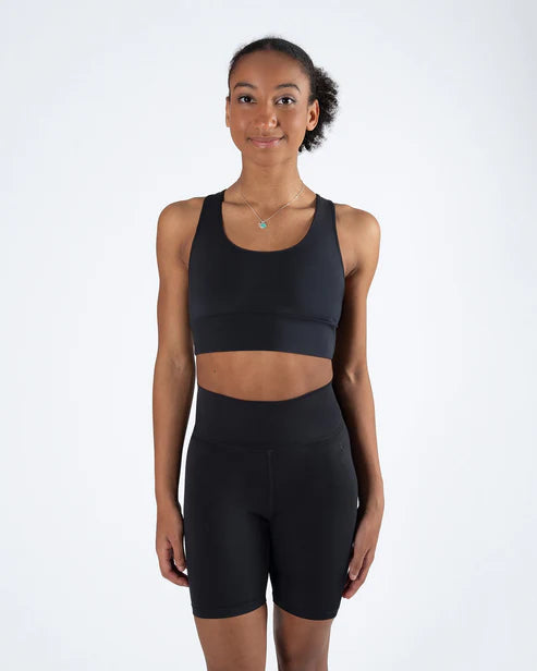 Energetiks Eve Crop - Black