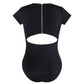 Energetiks Kelly Cap Sleeve Leotard - Black