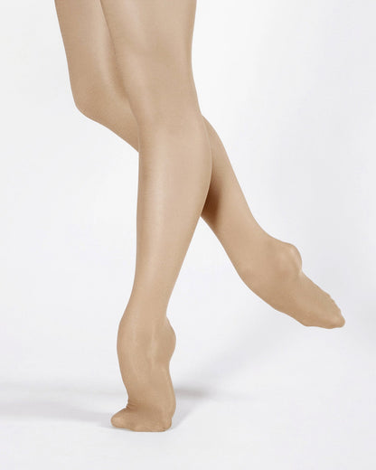 Energetiks Professional High Gloss Footed Tight - Caramel