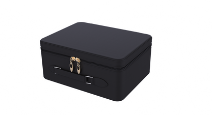 Mad Ally Beauty Box with LED Mirror - Black