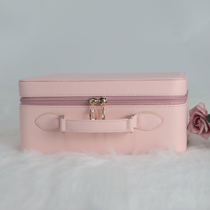 Mad Ally Beauty Box with LED Mirror - Pink