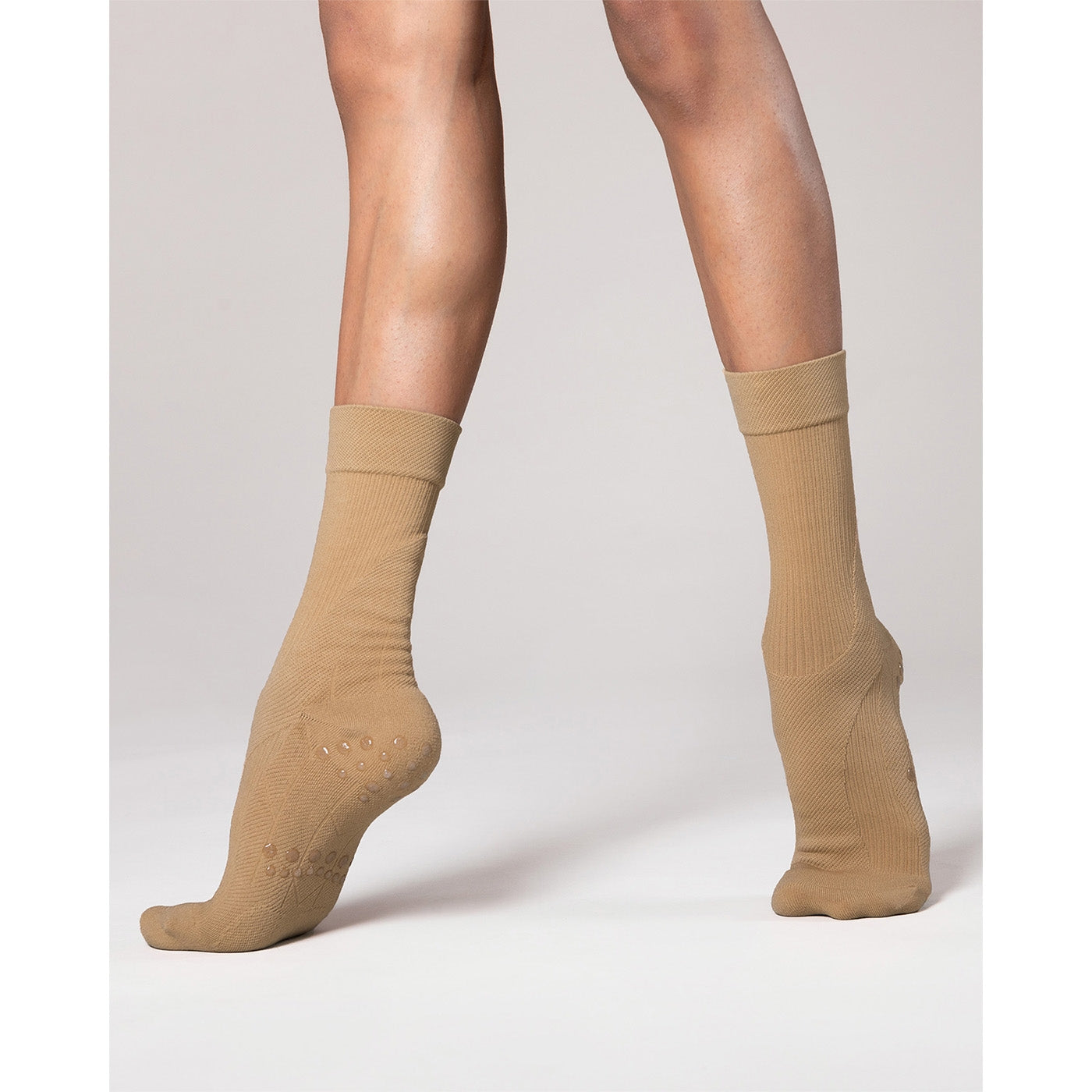Energetiks PivotPerfect™ Dance Sock -Tan