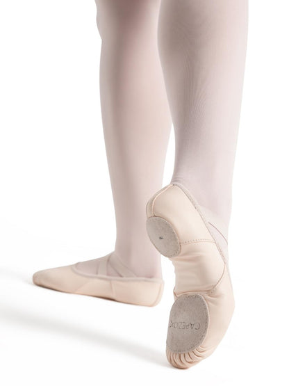 Capezio Hanami Leather Ballet Shoe - Light Pink