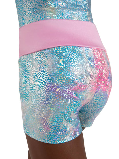 Capezio Unicorn Disco Shimmer Shorts