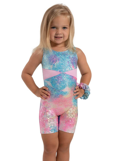 Capezio Unicorn Disco Stardust Biketard