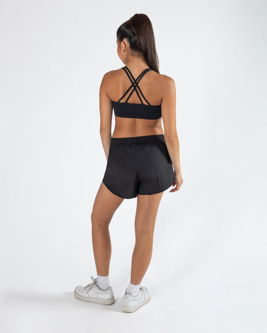 Energetiks Morgan 2-in-1 Dance Short -Black