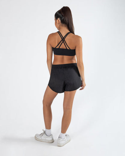 Energetiks Morgan 2-in-1 Dance Short -Black