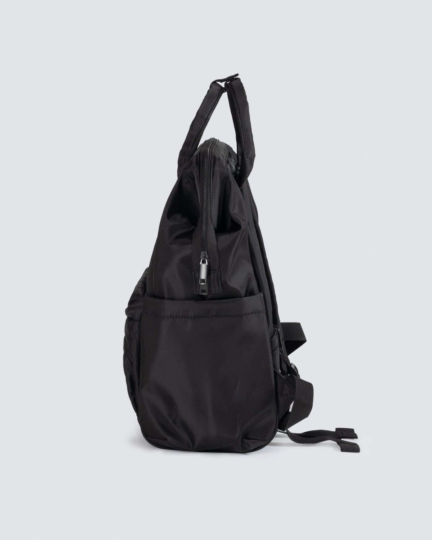 Nova Quilted Backpack - Black