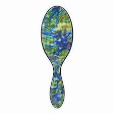 Wet Brush Original Detangler - Swirling Stars Electric Lime