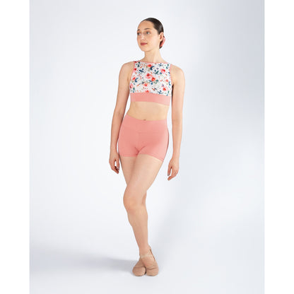 Energetiks Natalie 4-Way Crop Top -Coral Haze
