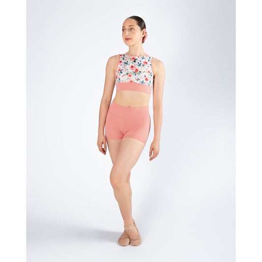 Energetiks Natalie 4-Way Crop Top -Coral Haze