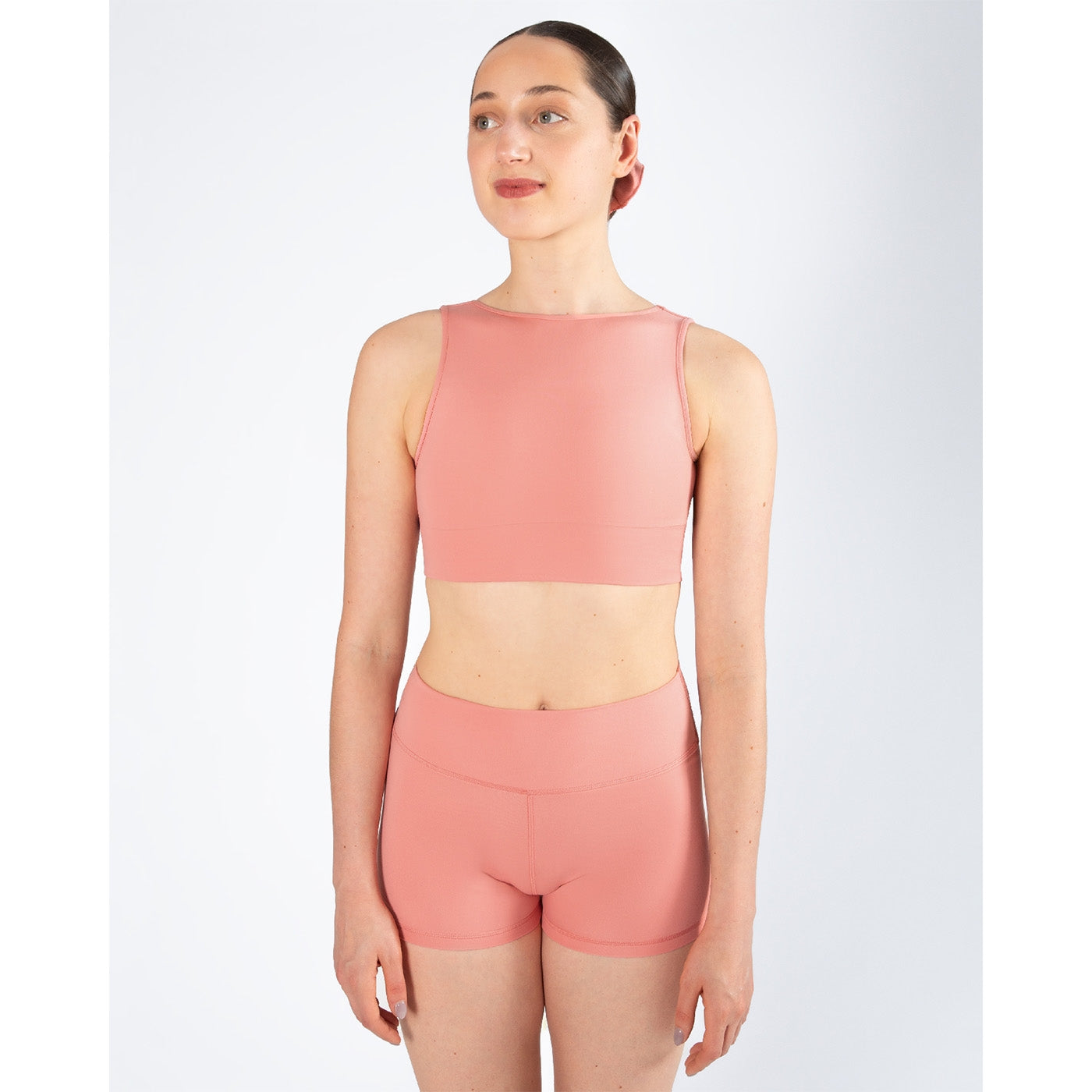 Energetiks Natalie 4-Way Crop Top -Coral Haze