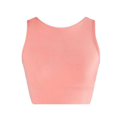 Energetiks Natalie 4-Way Crop Top -Coral Haze